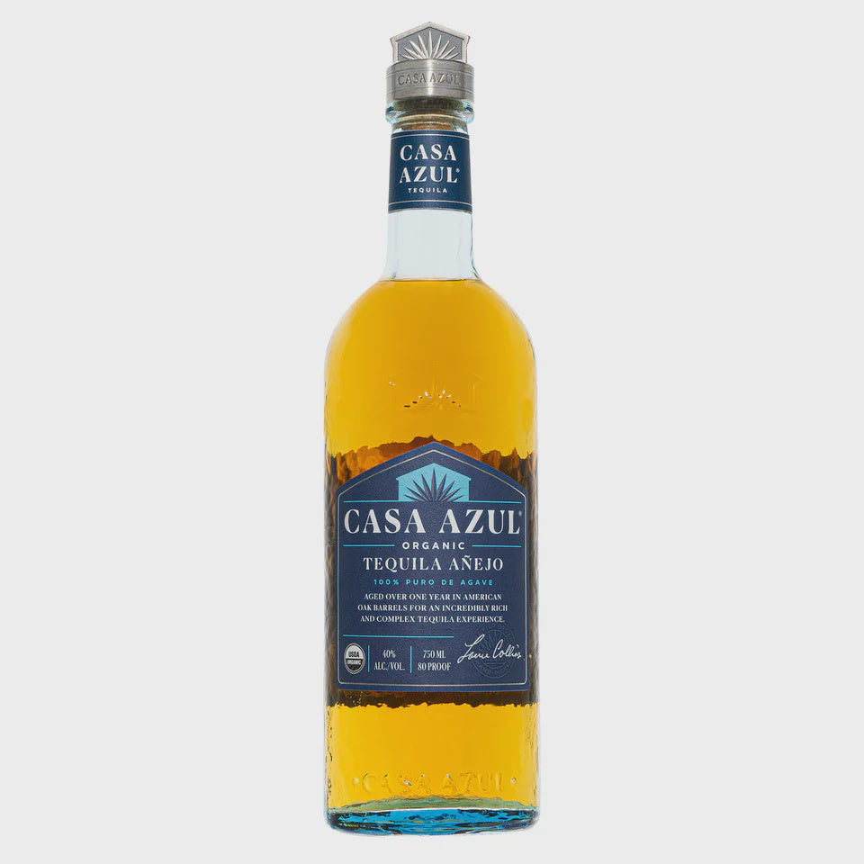 Casa Azul Organic Tequila Anejo 750ML