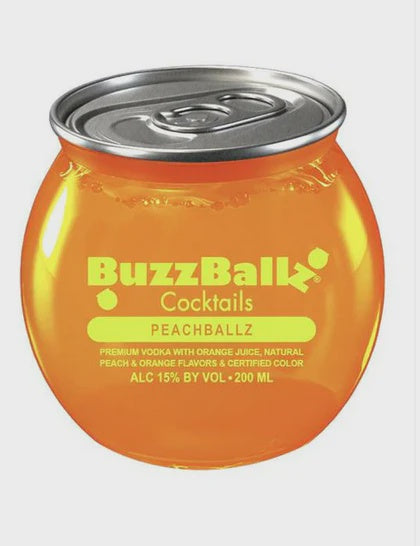 Buzzballz Peach Ballz 200ML
