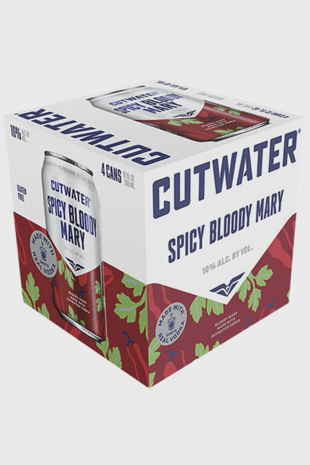 Cutwater Spicy Bloody Mary 4pck 12oz