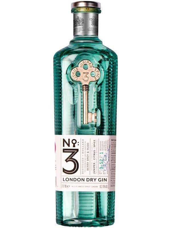 No 3 London Dry Gin 750ML