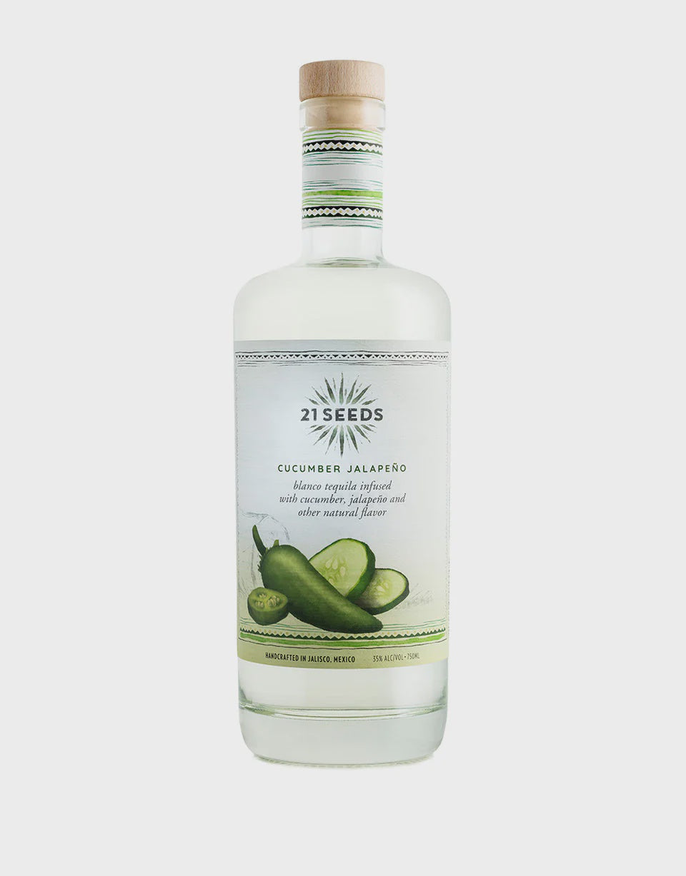 21 Seeds Cucumber Jalapeno Tequila Blanco 750ML