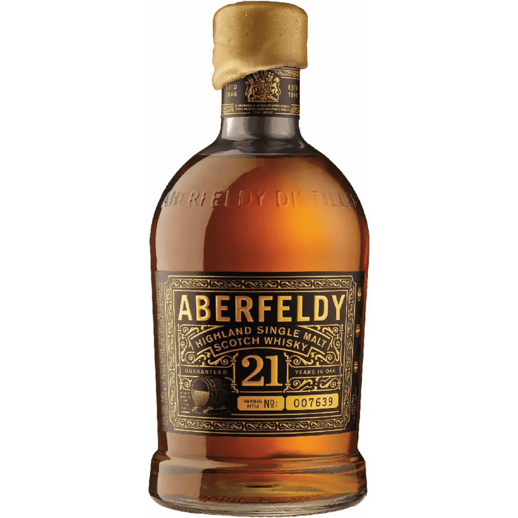 Aberfeldy 21 Year Single Malt 750 ml - Shop Buzzed