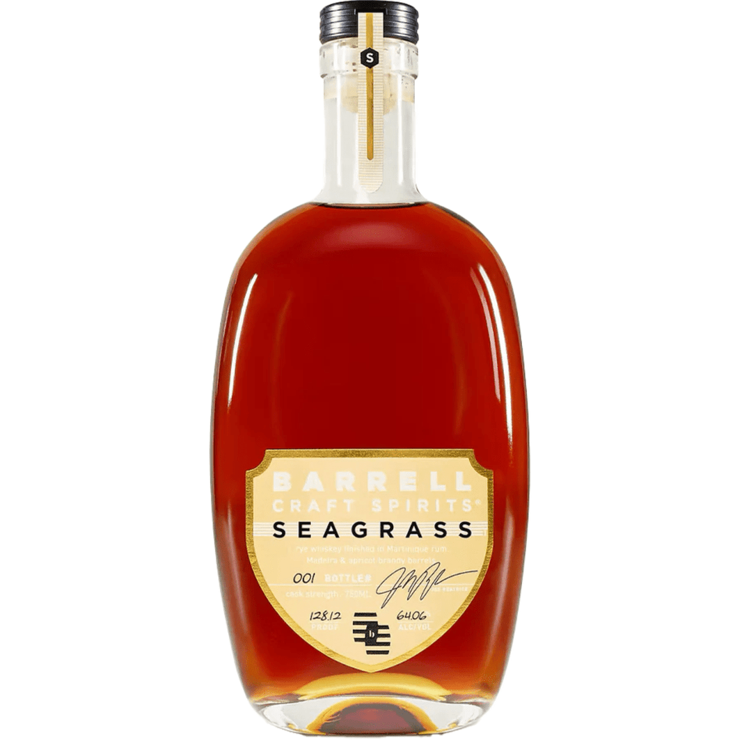 Barrel Craft Spirits Seagrass Cask Strength Gold Label Rye 750 ml - Shop Buzzed