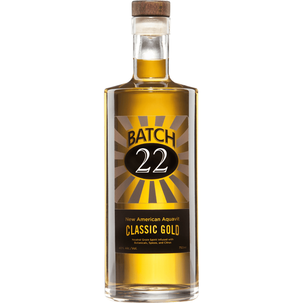 Batch 22 New American Aquavit Classic Gold 750 ml - Shop Buzzed