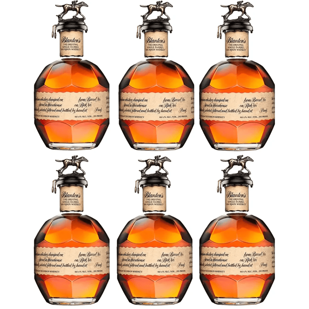 Blanton’s Original Single Barrel Bourbon 6-Pack - 700ML - Shop Buzzed