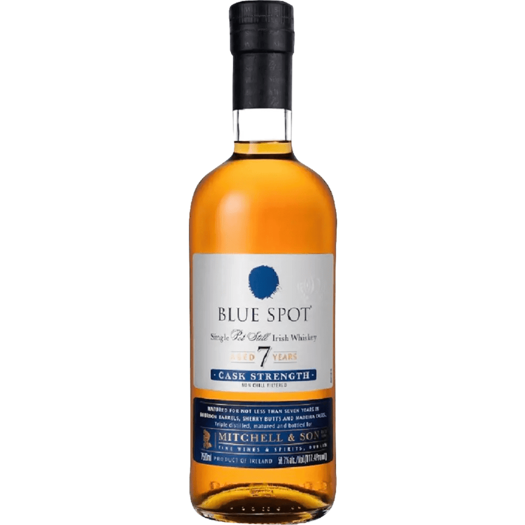 Blue Spot Single Pot Still Cask Strength 7 year 750 ml - Shop Buzzed