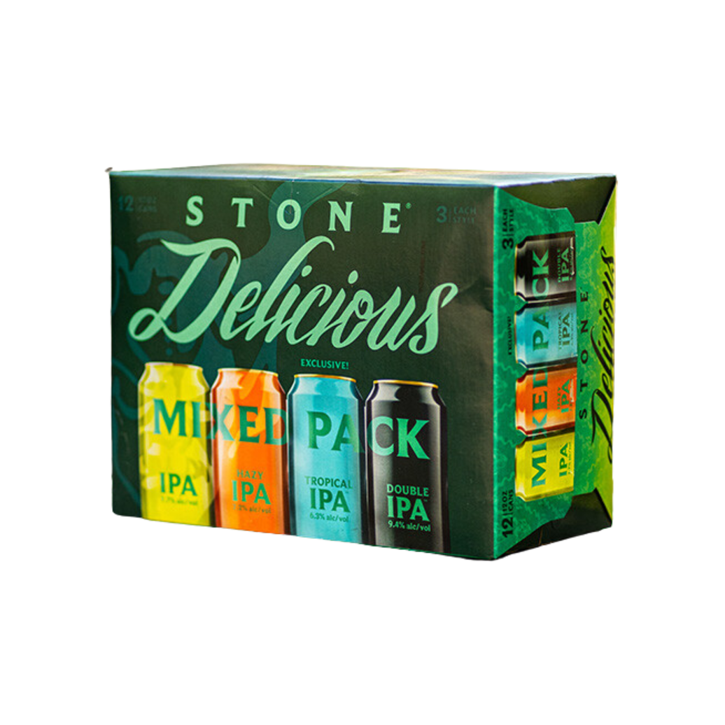 Stone Delicious Mixed Variety 12pck 12oz cans