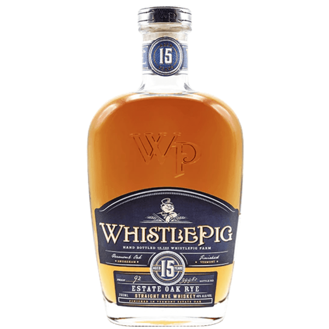 Bourbon Enthusiast WhistlePig Estate Oak Rye 15 Year 750 ml - Shop Buzzed