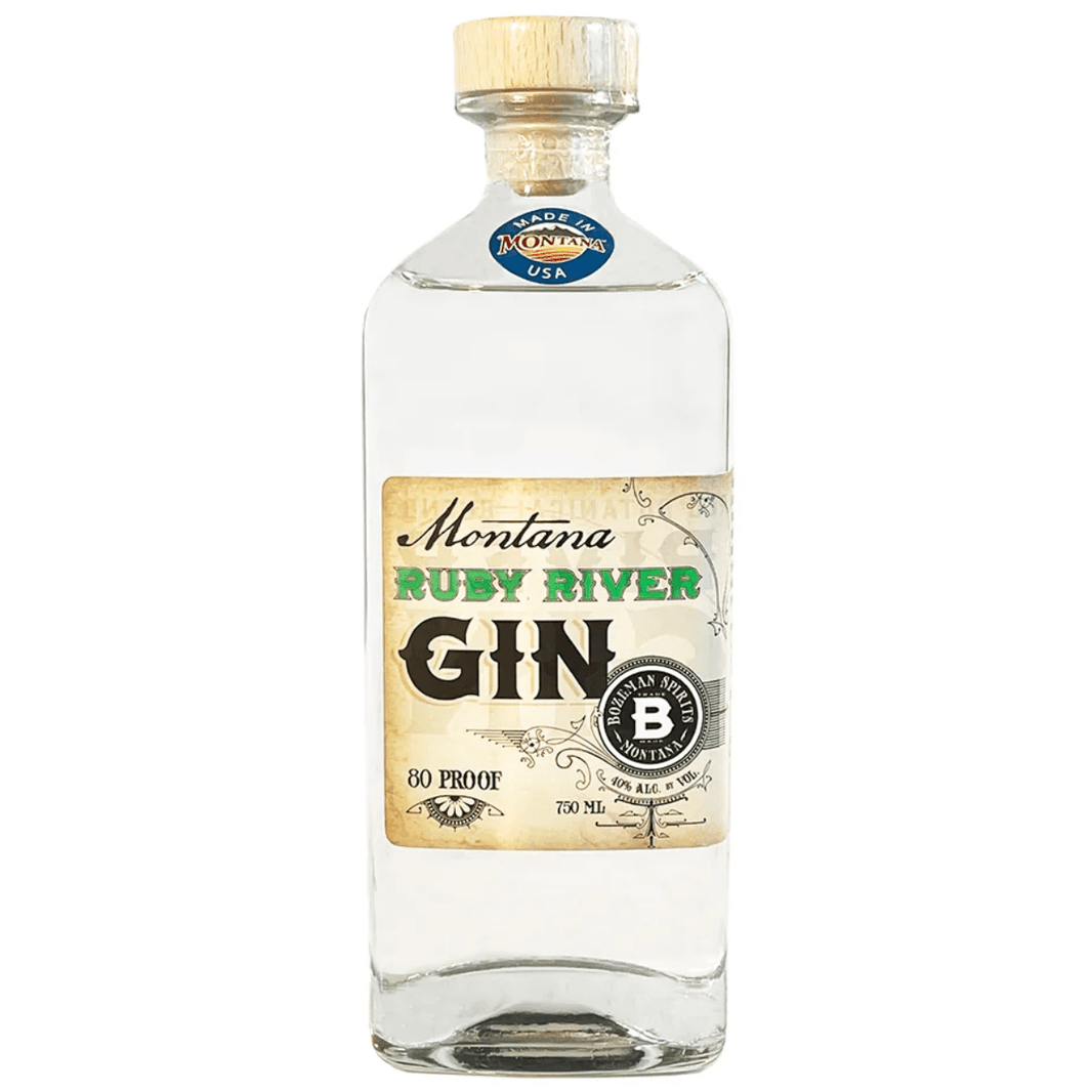 Bozeman Spirits Montana Ruby River Gin 750 ml - Shop Buzzed