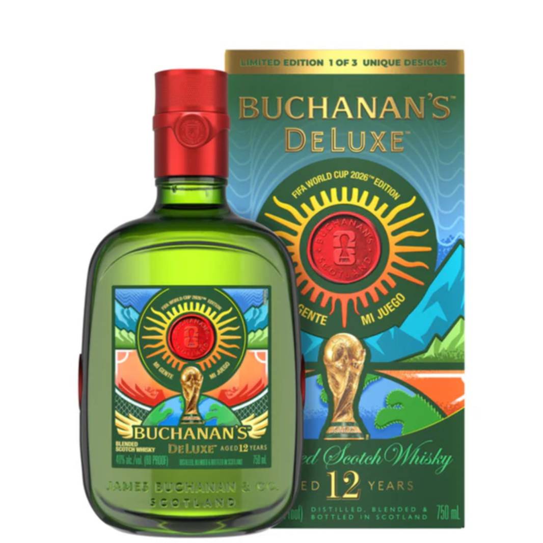 Buchanans Deluxe Blended Scotch 12yr FIFA 2026 World Cup 750 ML - Shop Buzzed