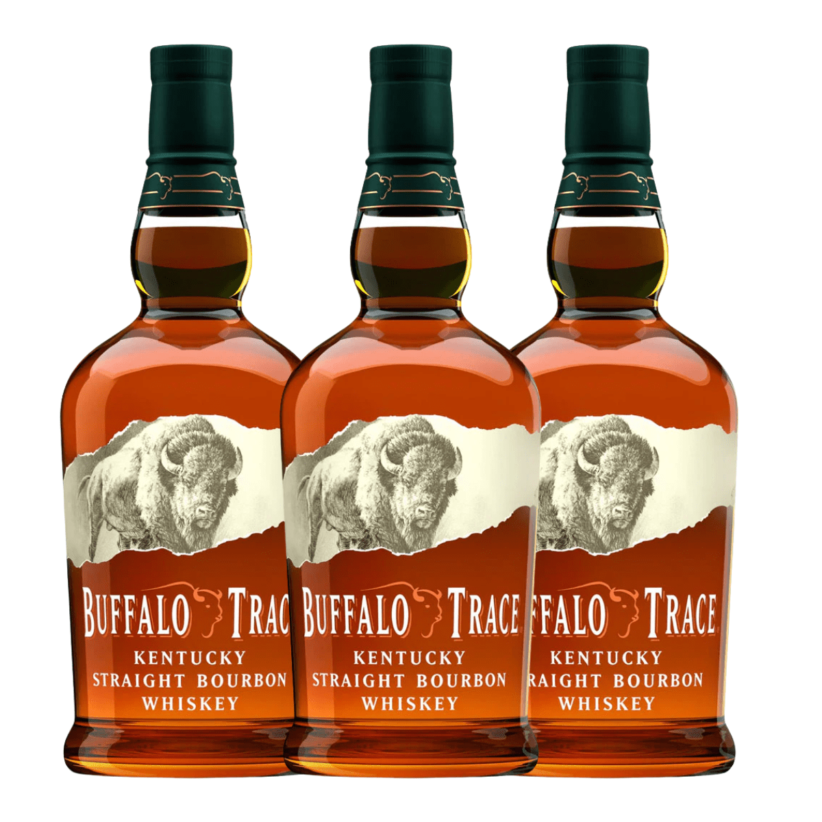Buffalo Trace Kentucky Straight Bourbon 3 Pack - 750ML