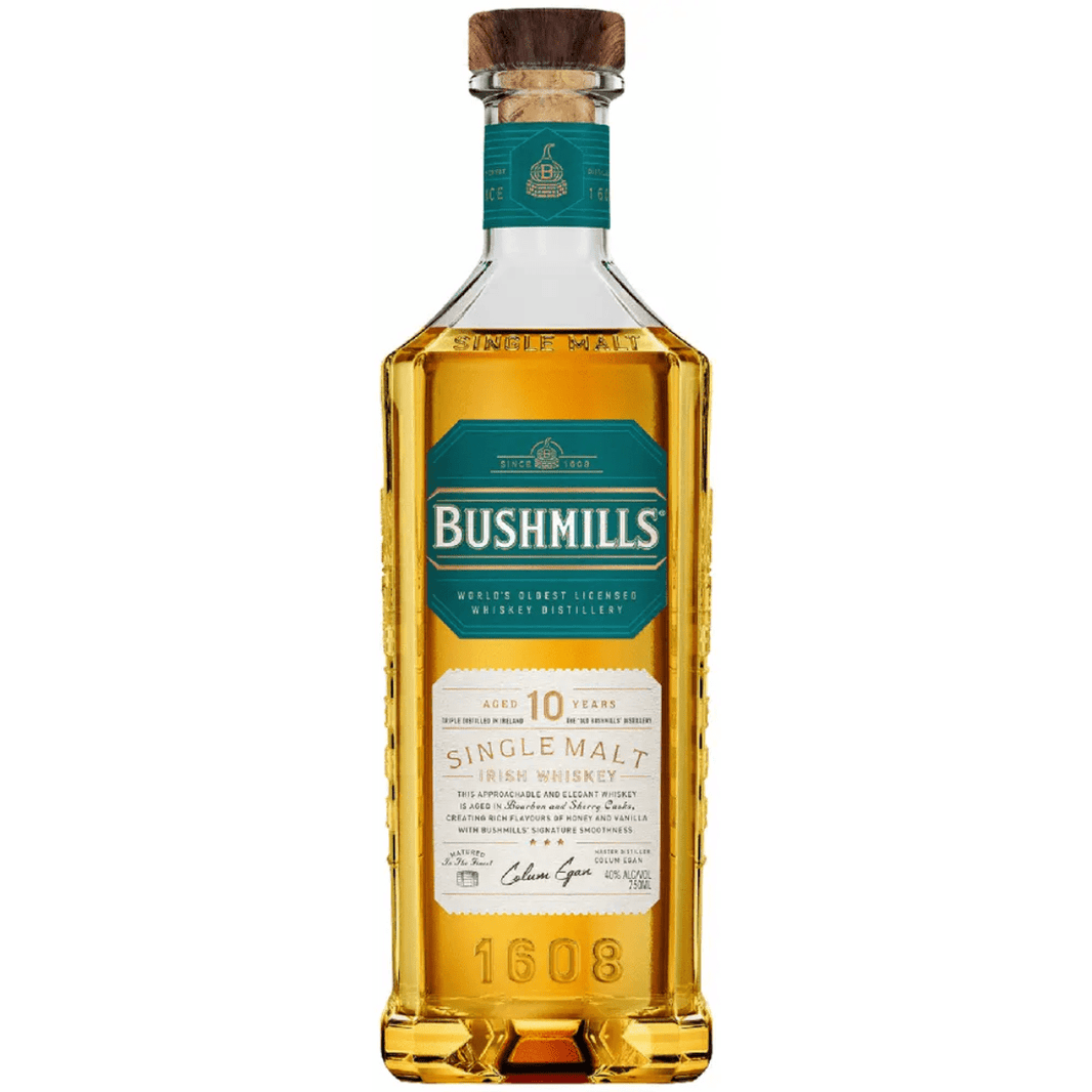 Bushmills 10 Year Single Malt 750ml - Shop Buzzed