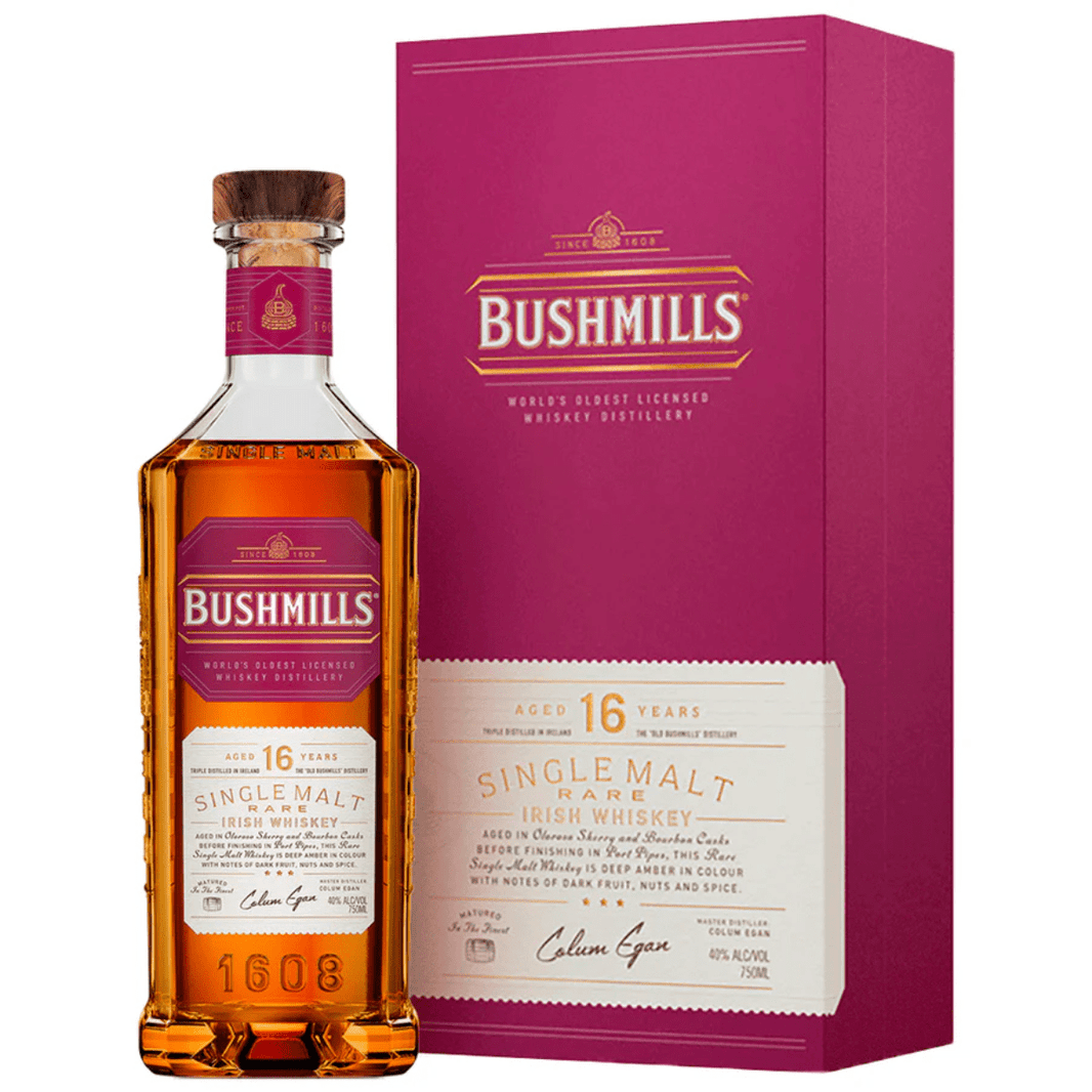 Bushmills 16 Year Single Malt Irish Whiskey 750 ml - Shop Buzzed