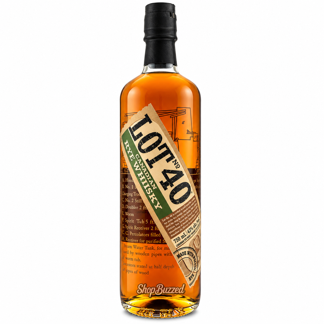 Lot No 40 Rye Canadian Whiskey 750 ml