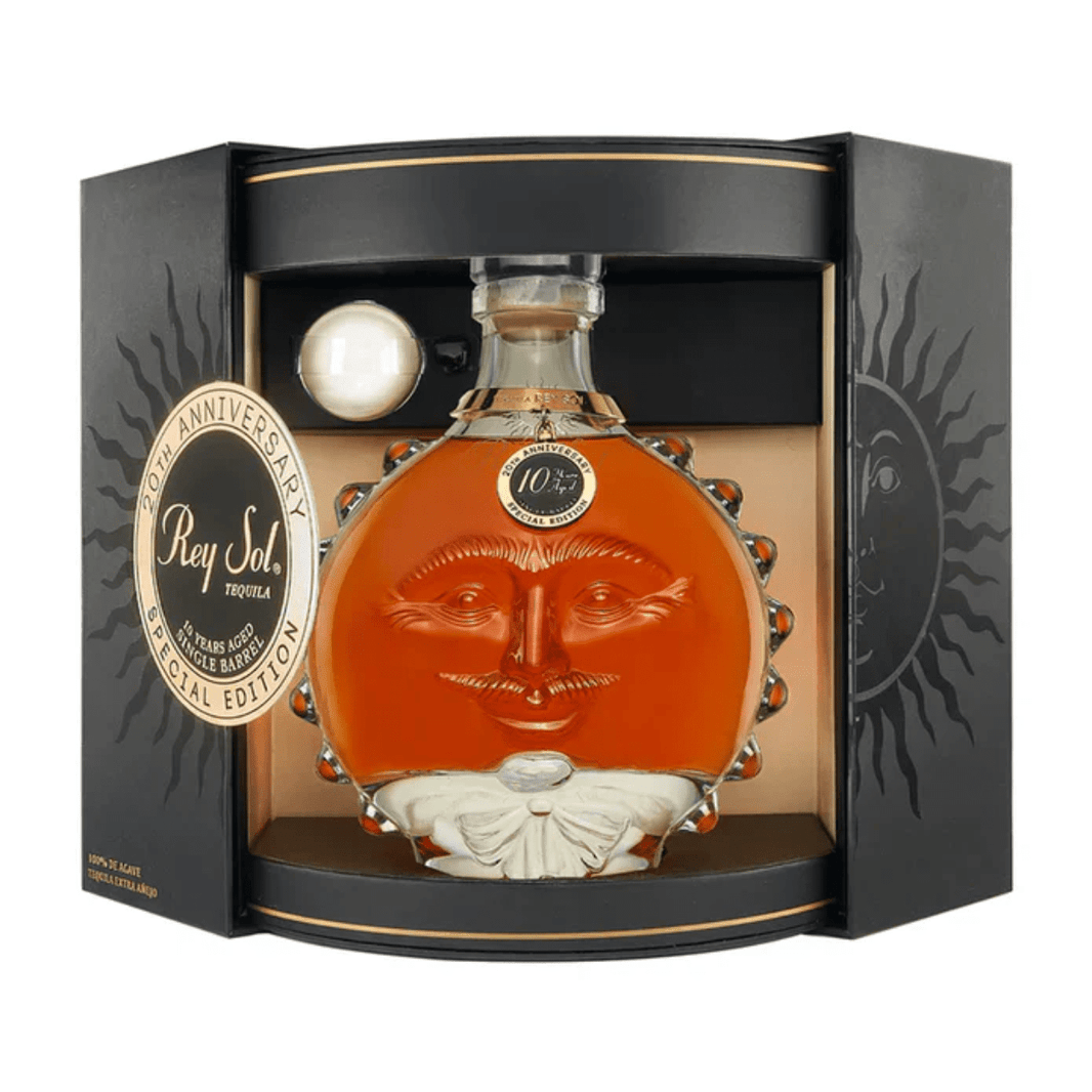 Casa San Matias Rey Sol Anejo 20th Year Anniversary Special Edition 20 year 750 ml - Shop Buzzed