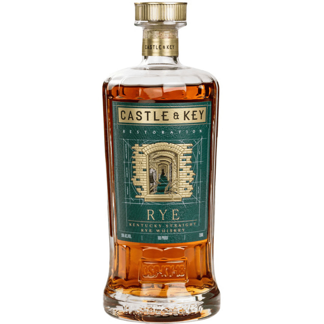 Castle & Key Restoration Straight Rye Whiskey 750 ml - Shop Buzzed