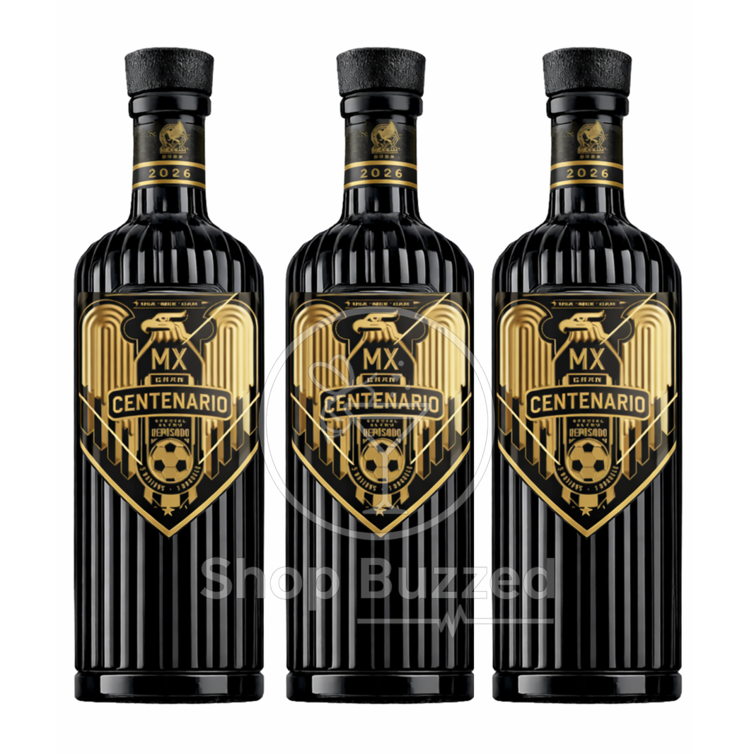 Centenario Reposado Tequila World Cup Special Edition 750ML - 3 Pack