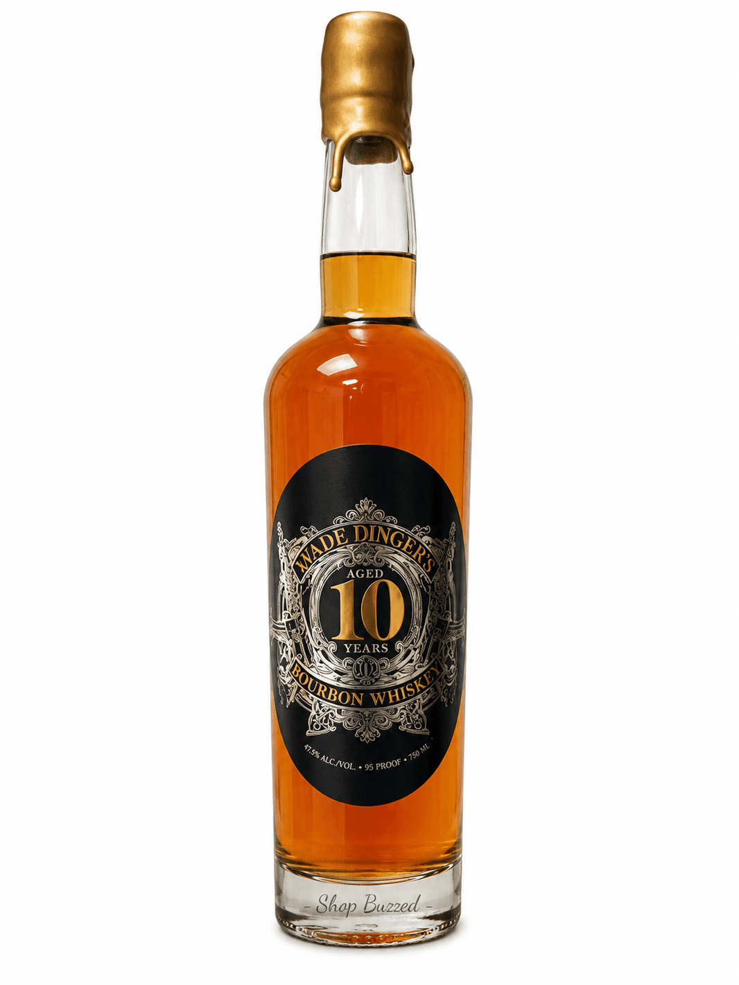 Leadslingers Bourbon Whiskey 10 year 750 ML - Shop Buzzed
