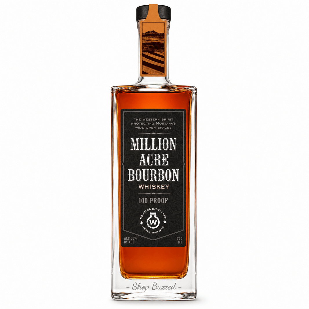 Willie's Distillery Million Acre Bourbon 750ml - Shop Buzzed