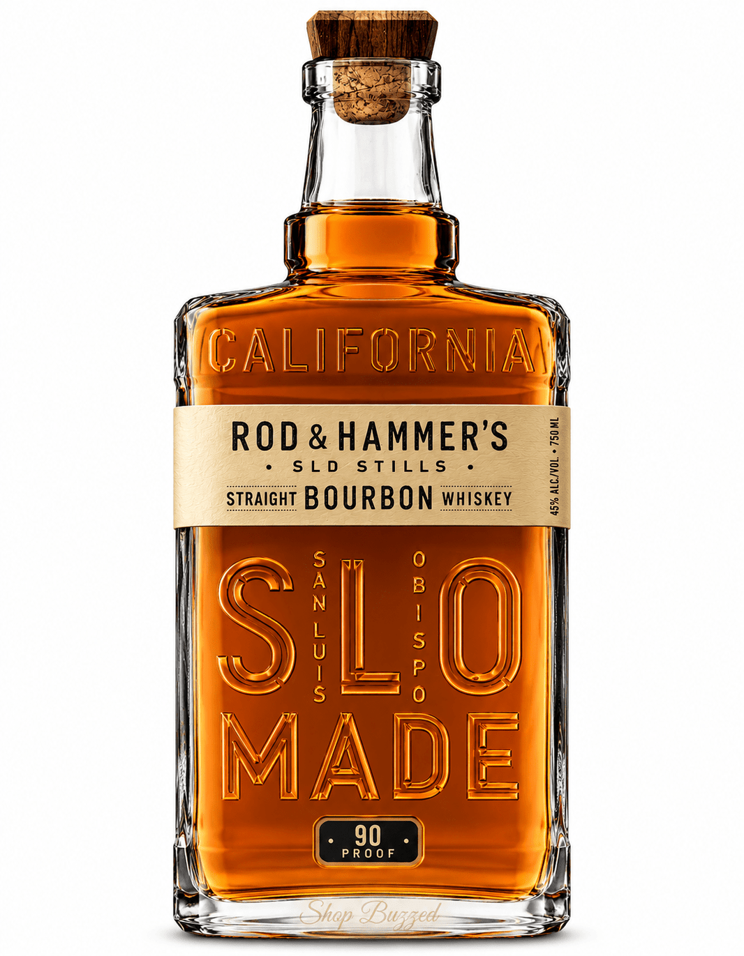 Rod and Hammers Straight Bourbon Whiskey 750 ml - Shop Buzzed