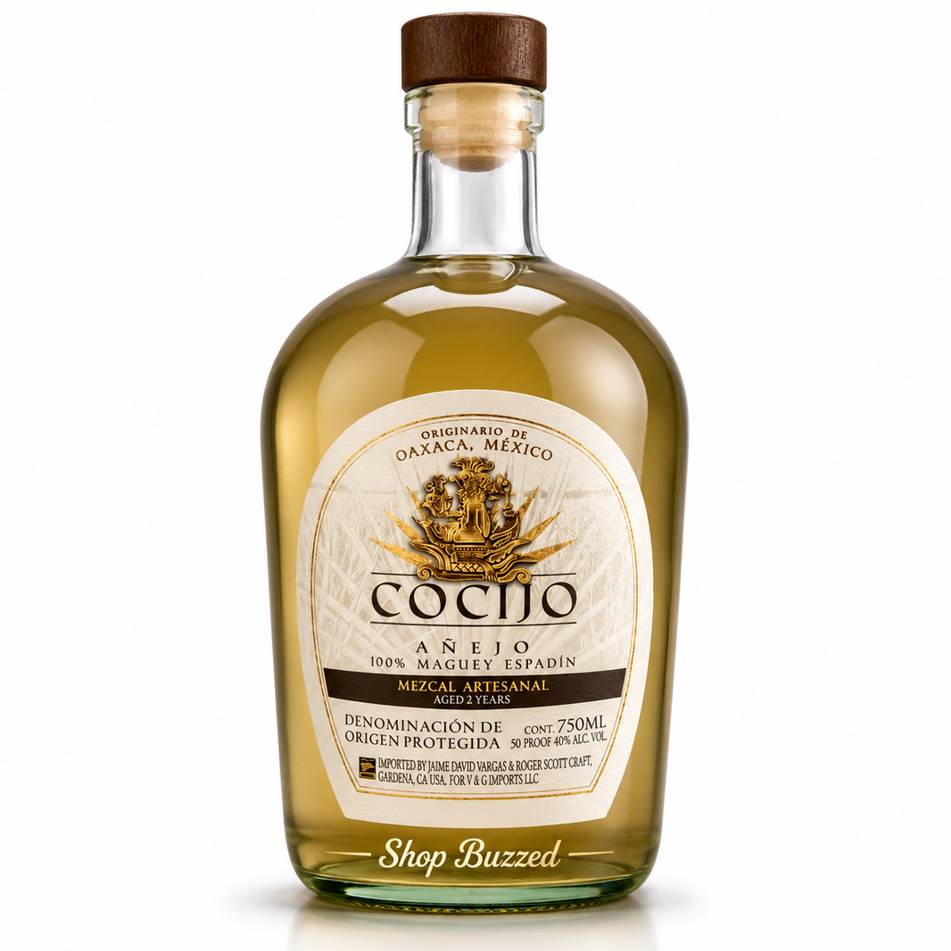 Cocijo Anejo Maguey Espadin Mezcal Artesanal 2 year 750 ml