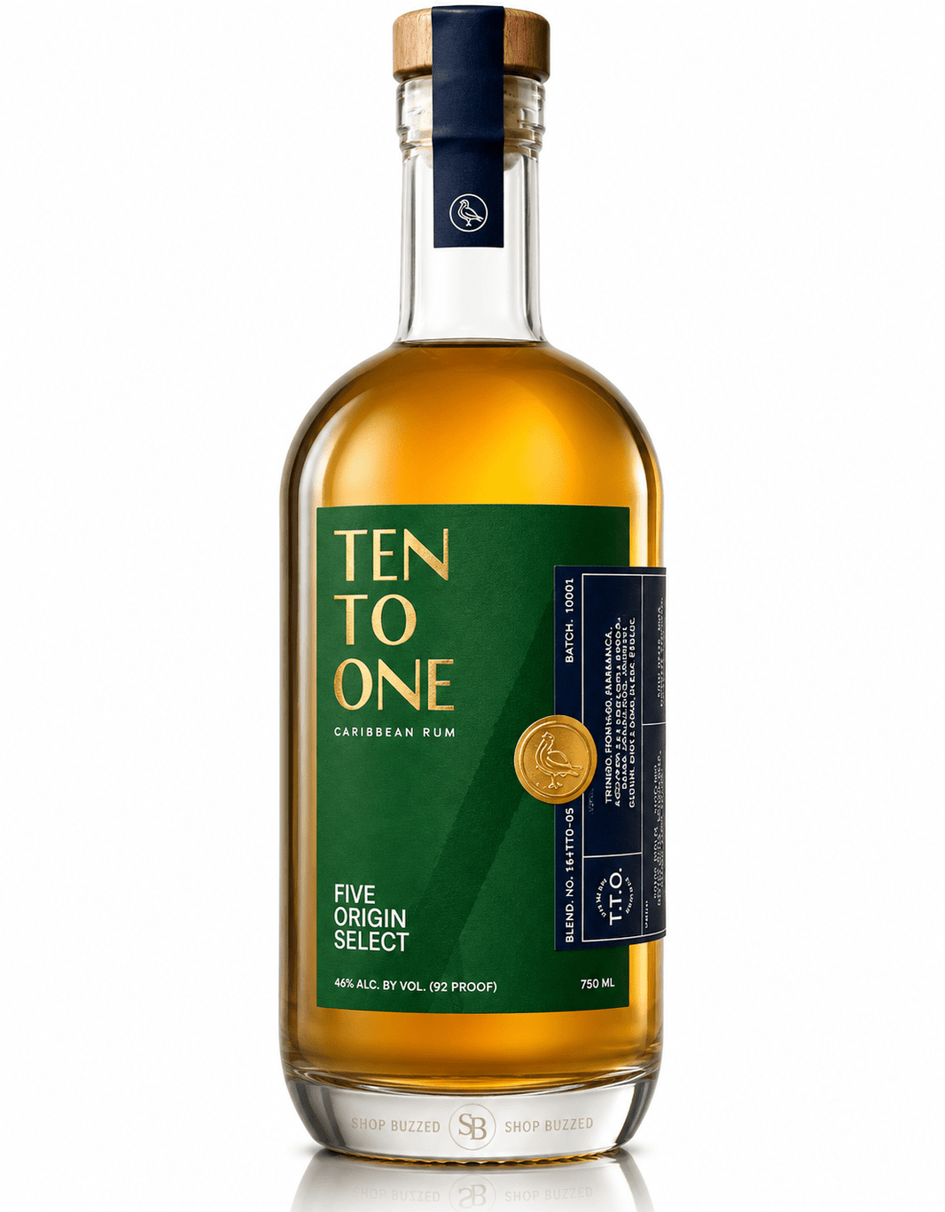 Ten to One Five Origin Select 750ml - Shop Buzzed