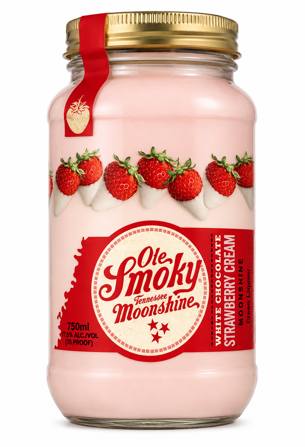 Ole Smoky White Chocolate Strawberry Cream 750 ml