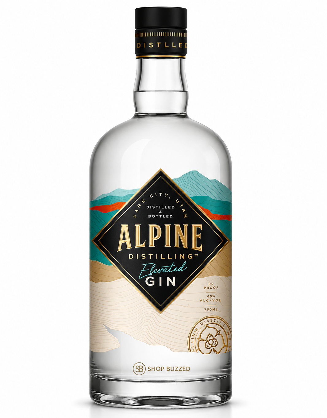 Alpine Distilling Elevated Gin 700 ML