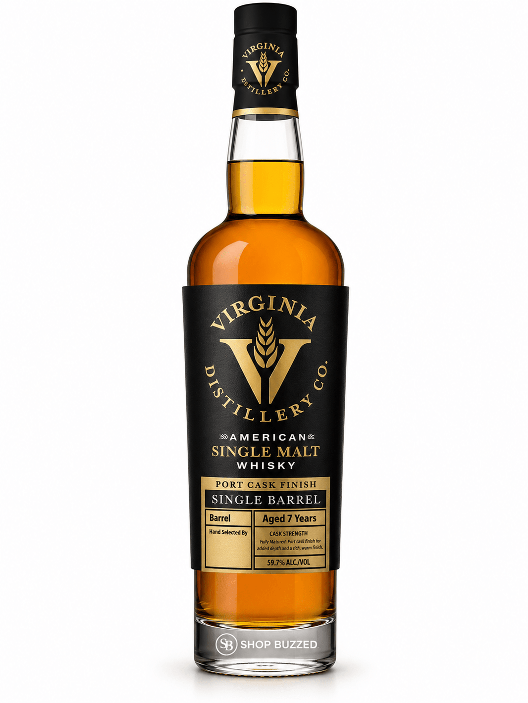 Virginia Single Malt 7 year 750 ml - Shop Buzzed