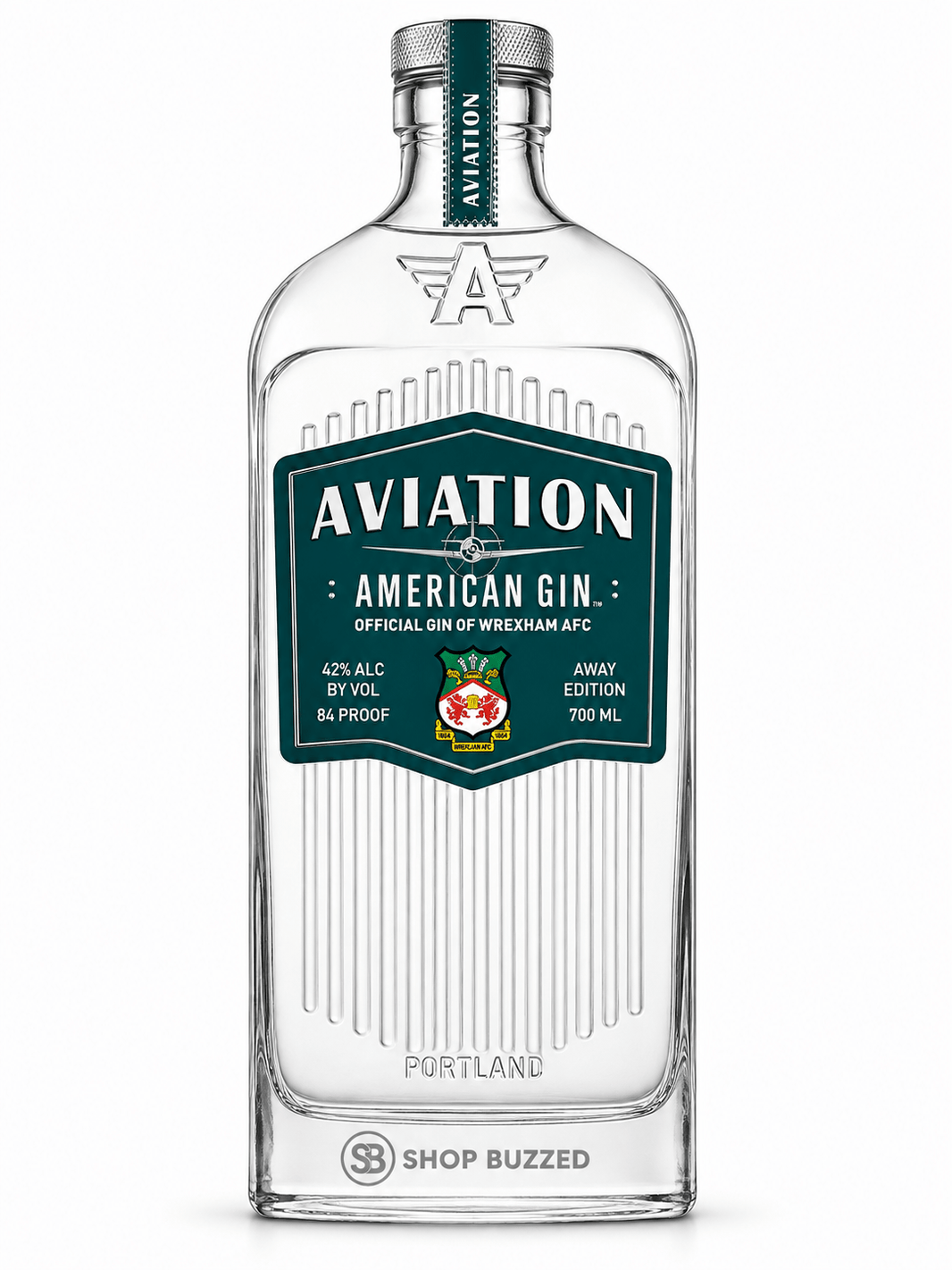 Aviation Gin Wrexham AFC Commemorative Bottle 750 ml - Shop Buzzed