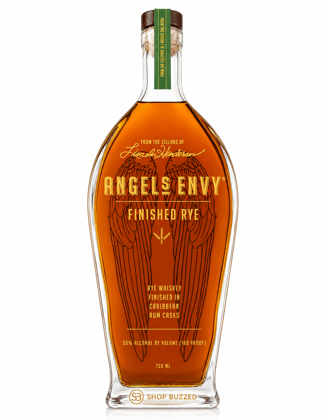 Angels Envy Rye Finished in Caribbean Rum Casks 750 ml - Shop Buzzed