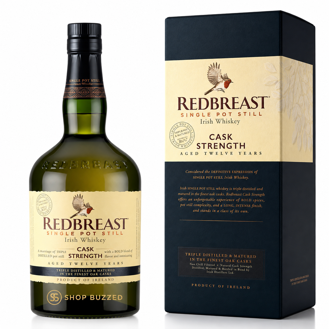 Redbreast 12 Year Strength Irish Whiskey cask strength 750 ml