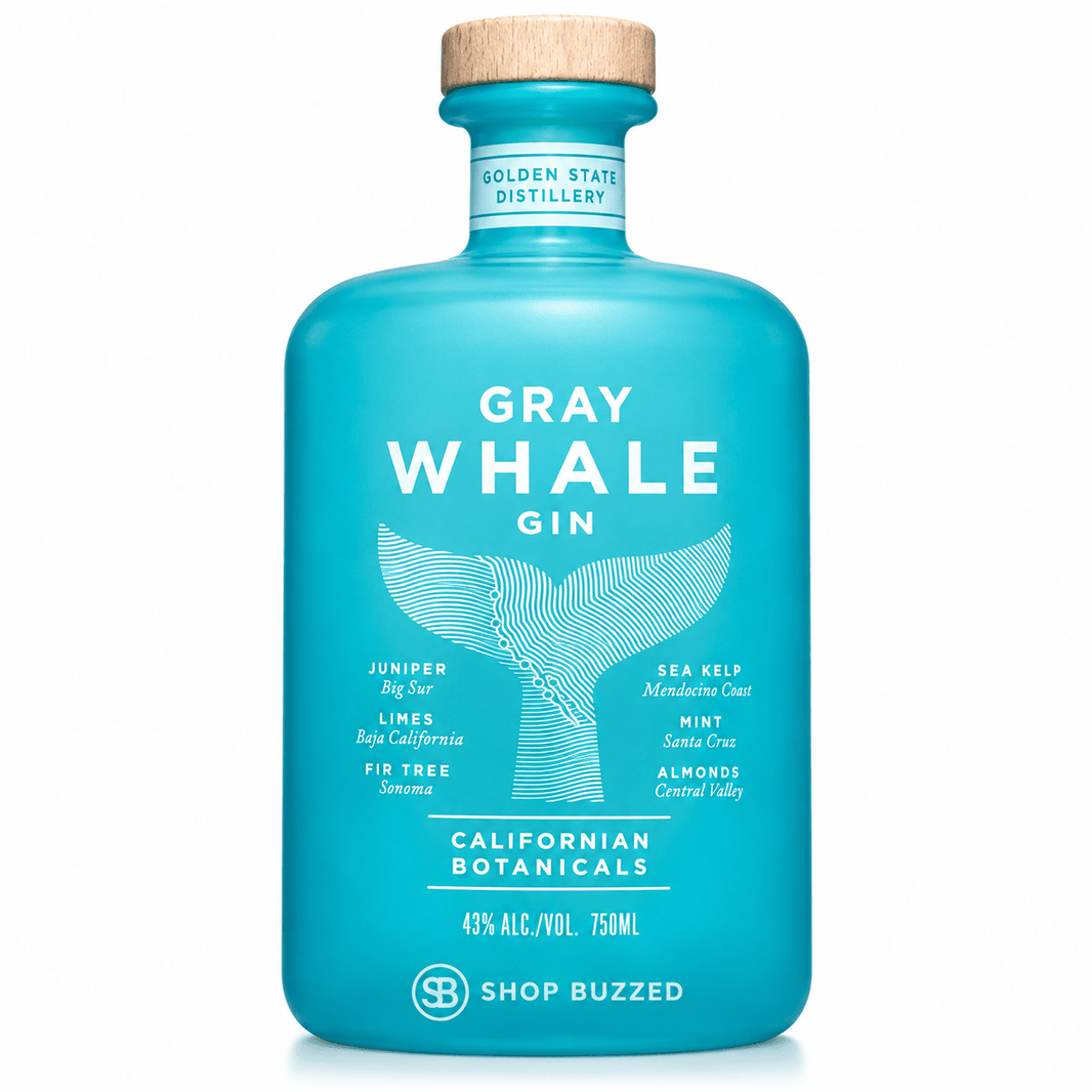 Gray Whale Gin Cali Botanicals 750 ml - Shop Buzzed