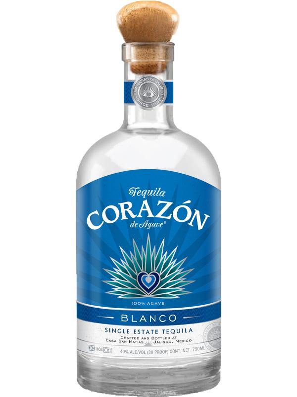 Corazon De Agave Tequila, Single Estate, Blanco 750 Ml 750 ml