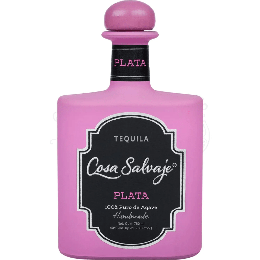 Cosa Salvaje Plata Pink Plata Tequila 750ml - Shop Buzzed