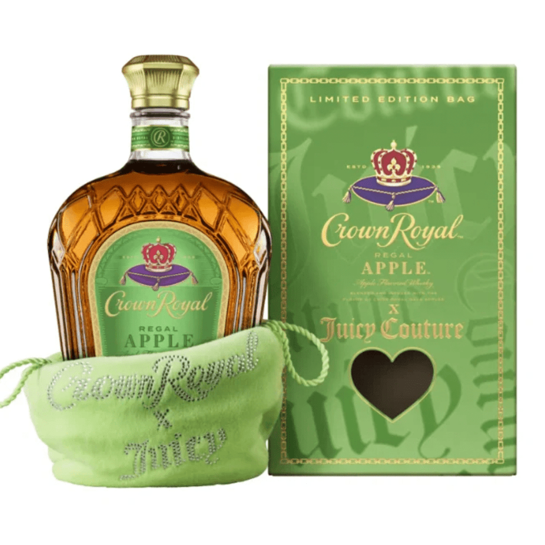 Crown Royal X Juicy Couture Apple Whisky 750ML *PRE-ORDER* - Shop Buzzed