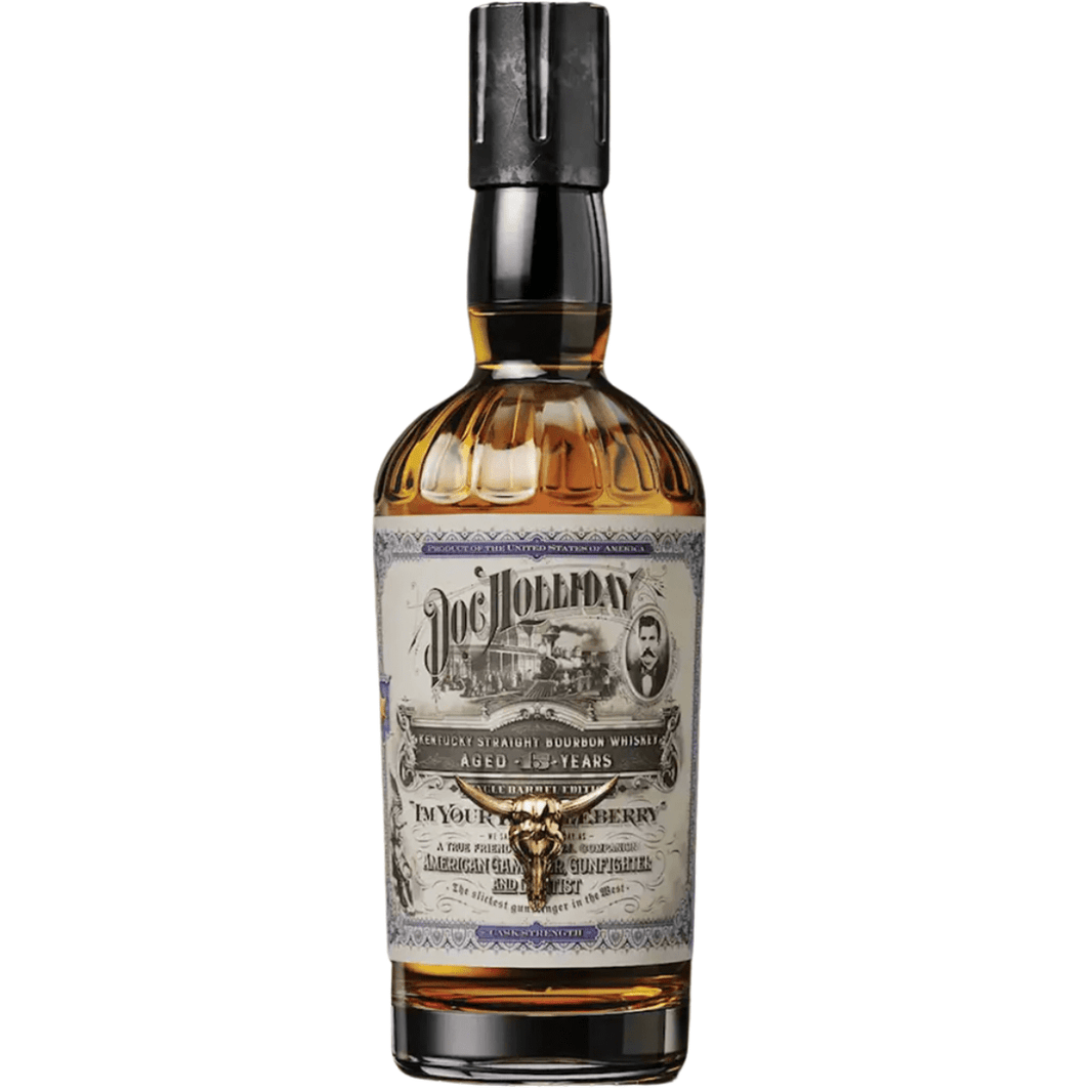 Doc Holiday Kentucky Straight Bourbon Cask Strength 15 year 750 ML - Shop Buzzed