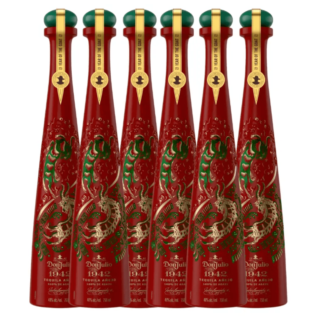 Don Julio 1942 Tequila Anejo Year of the Goat 2027 Limited Edition - 6 Pack *PRE-ORDER* - Shop Buzzed