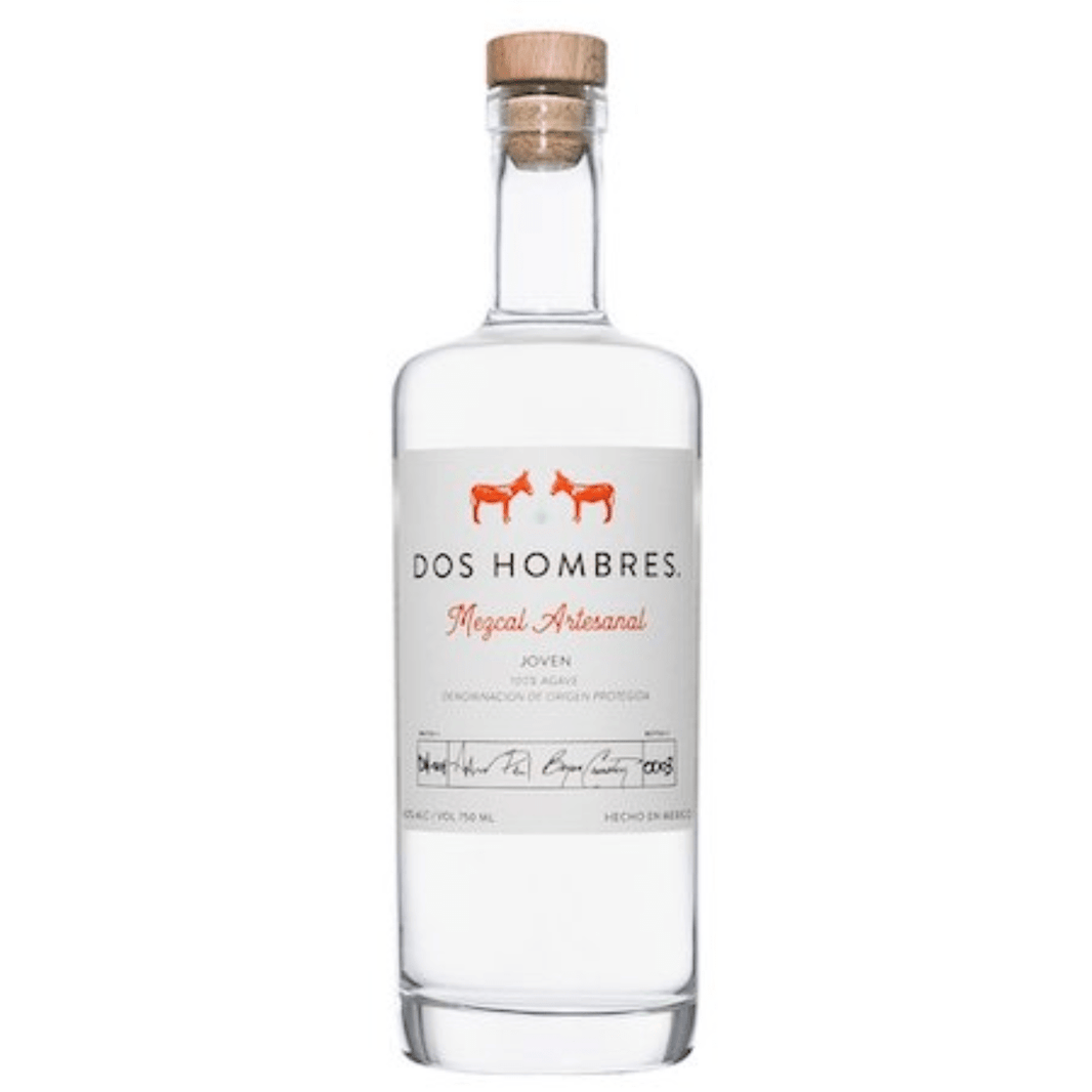 Dos Hombres Mezcal Artesanal Joven Espadin 375 ml - Shop Buzzed