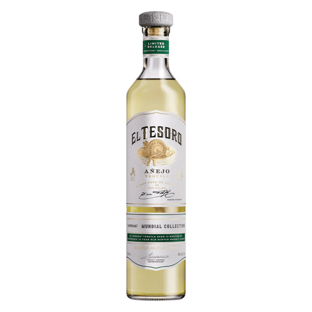 El Tesoro Mundial Collection Scotch Cask Anejo (Laphroaig Edition) 750 ml - Shop Buzzed