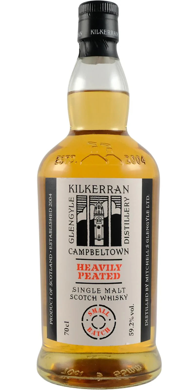 Kilkerran Heavily Peated Single Malt 750 ML