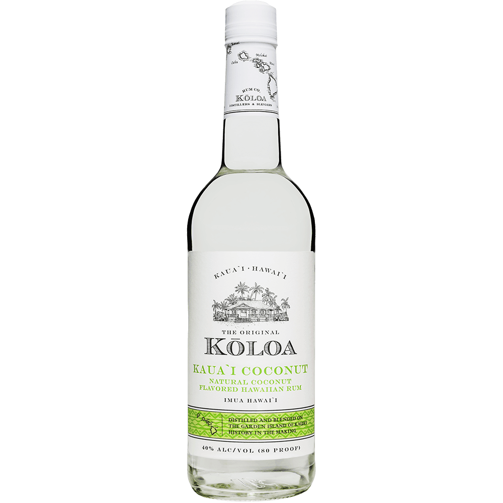 Koloa Kauai Coconut Hawaiian Rum 750ml - Shop Buzzed