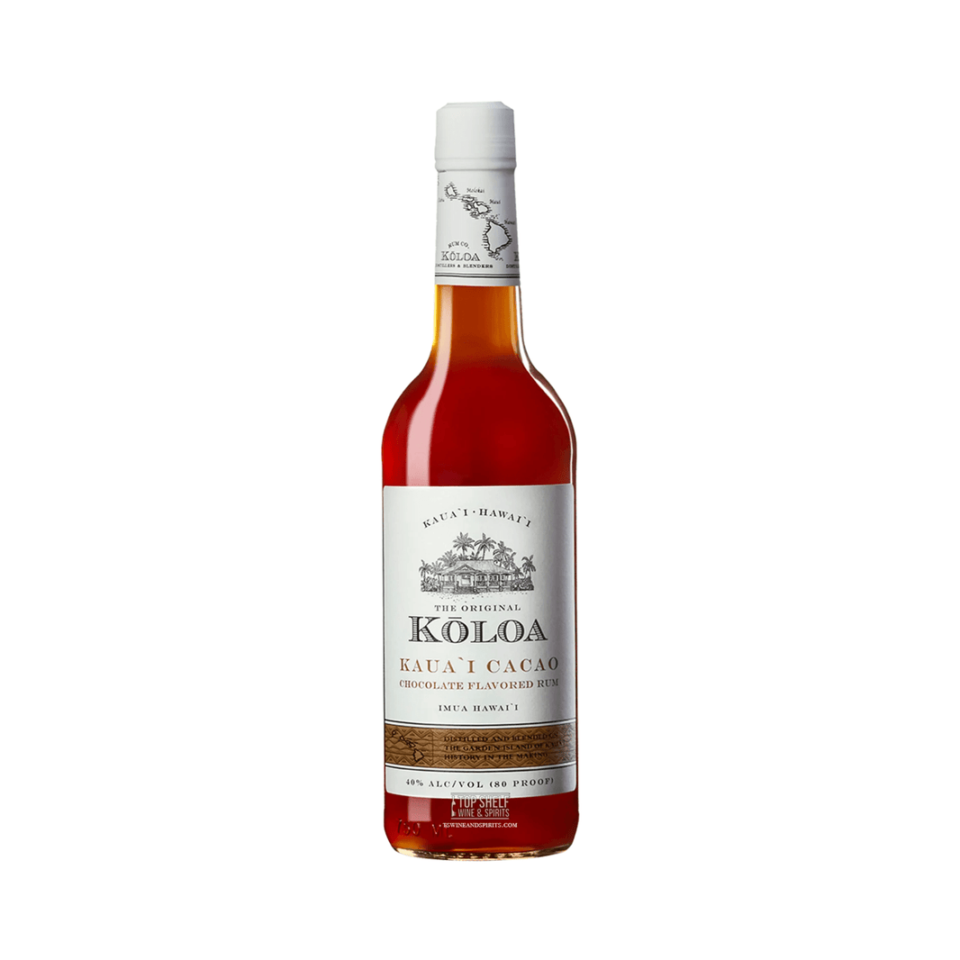 Koloa Rum Kauai Cacao Chocolate Hawaiian 750ml - Shop Buzzed