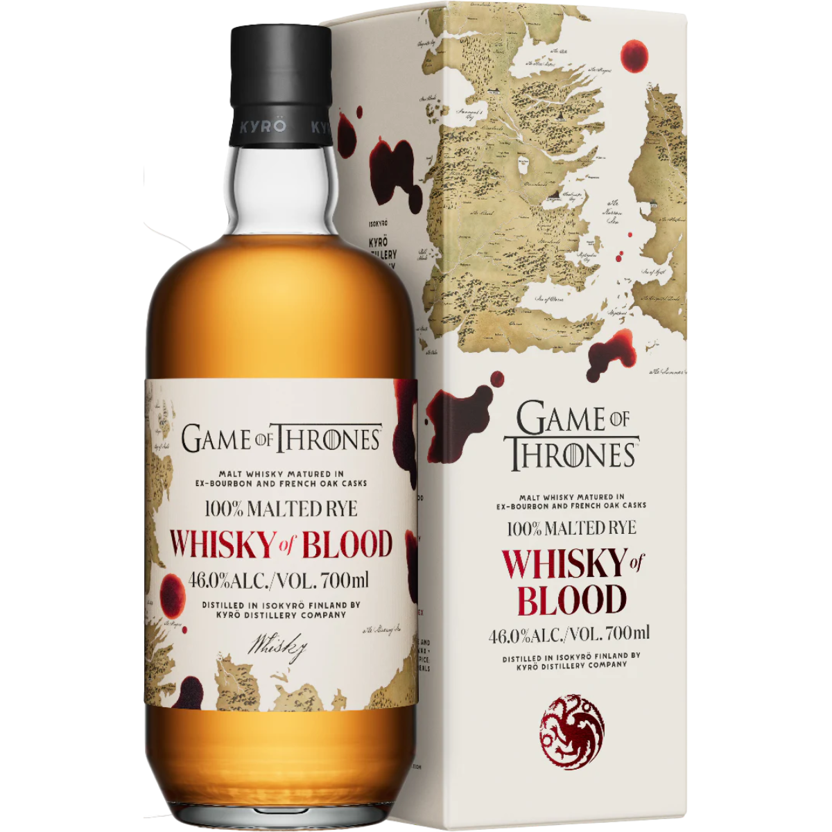 Kyrö x Game of Thrones Whisky of Blood 700mL — Pre-Order | Ships July 2026