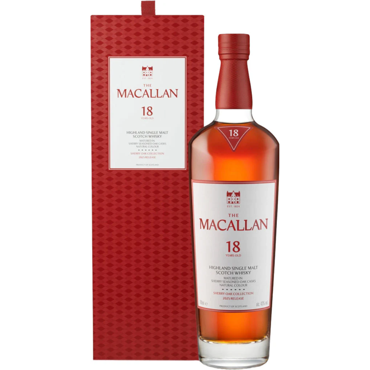 Macallan 18 Year Sherry Oak Cask 750ml