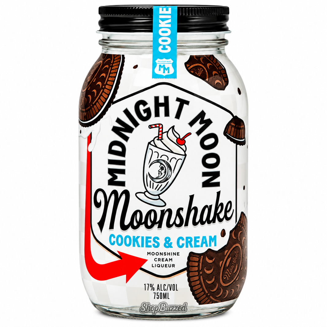 Midnight Moonshine Moonshake Cookies and Cream 750 ml