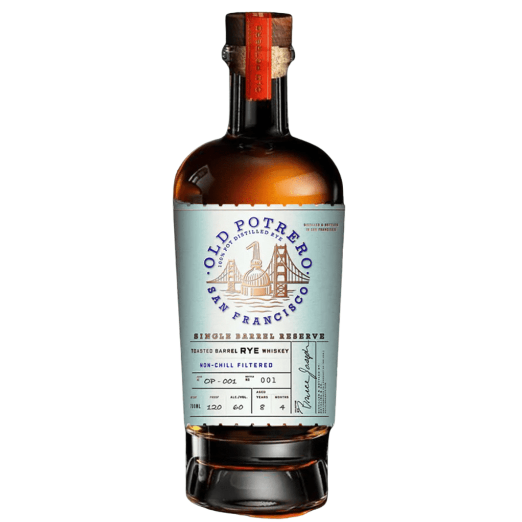 Old Potrero Toasted Barrel Rye Whisky 700ml - Shop Buzzed