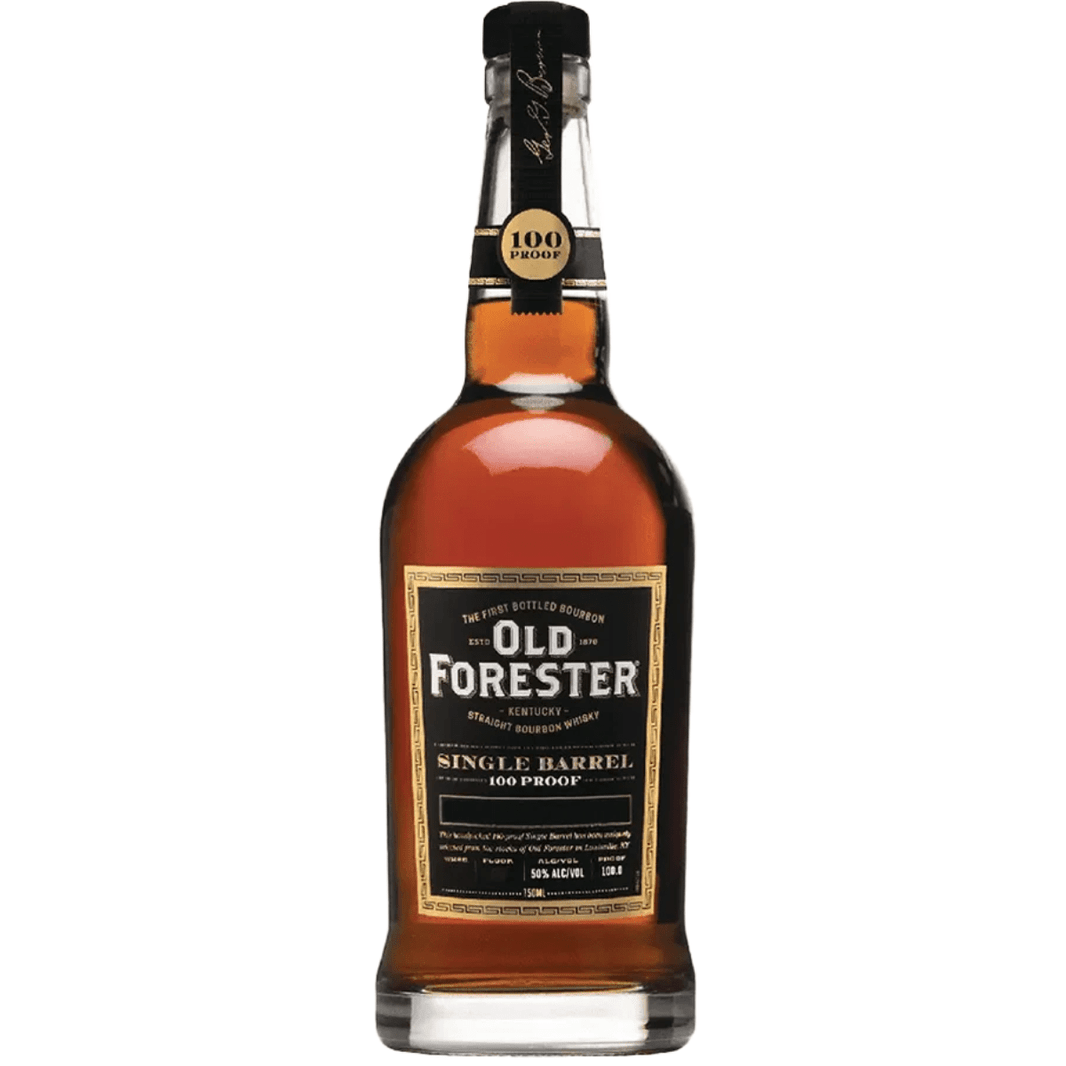 Old Forester Single Barrel 100 Proof Bourbon Whiskey Selection J-7 750 ml - Shop Buzzed