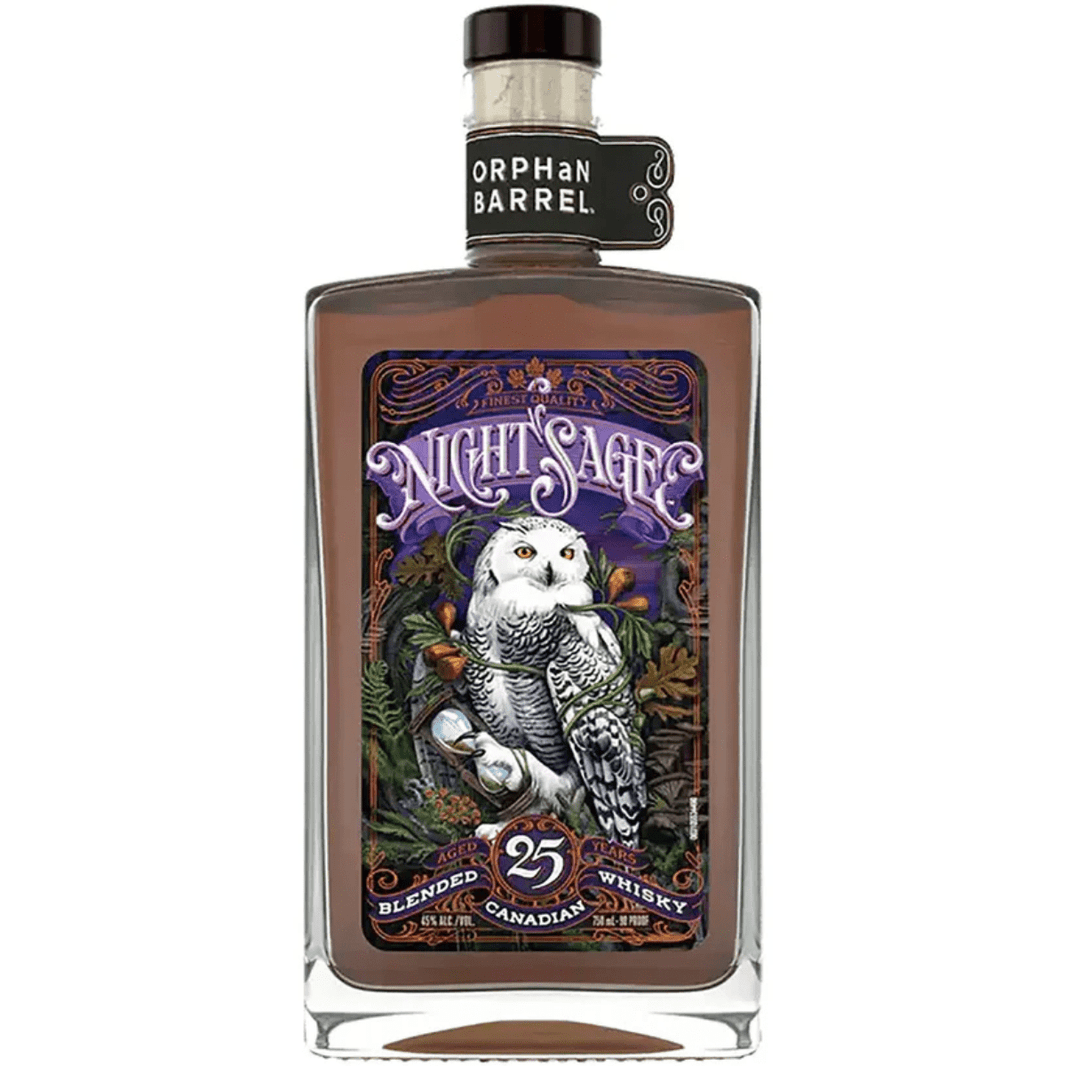 Orphan Barrel Night Sage 25 Year Old Blended Canadian Whisky 750ML - Shop Buzzed