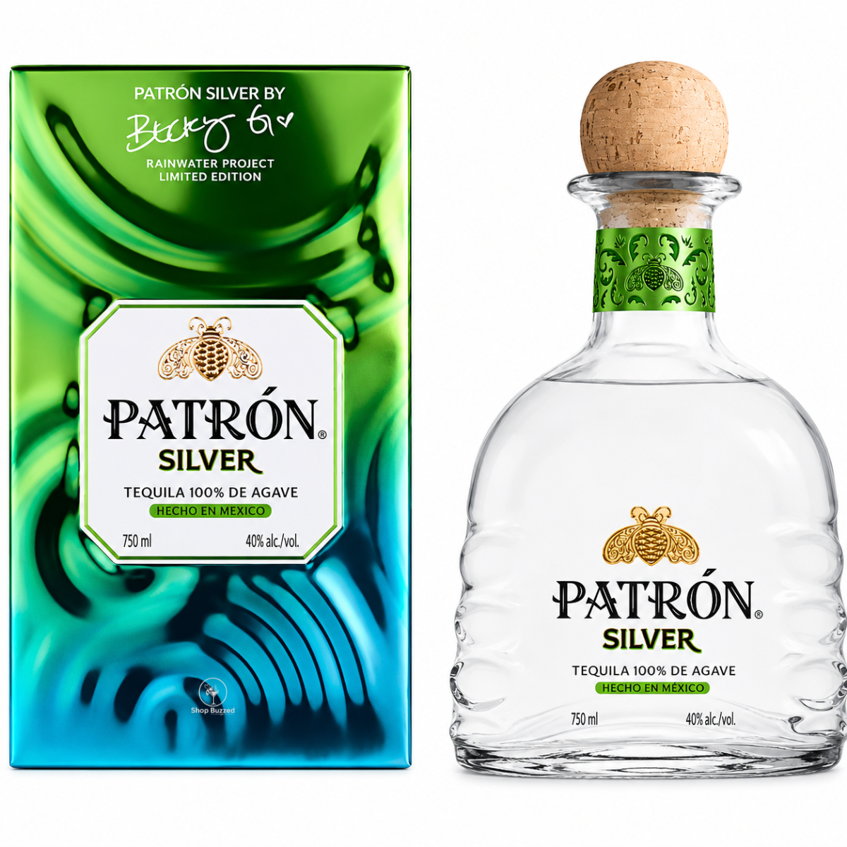 Patrón Silver Tequila x Becky G Limited Edition 750ML